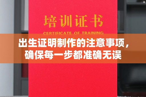 卢龙出生证明制作的注意事项，确保每一步都准确无误
